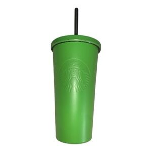 Starbucks matte Lime green Cold Brew 16 oz Tumbler